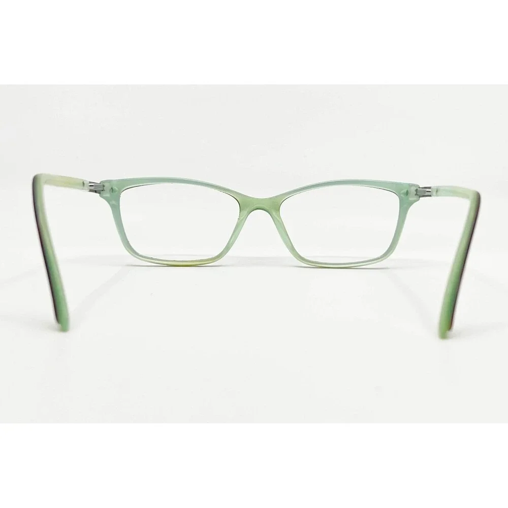 Ralph Eyeglasses Women Tortoise Green RA 7044 601 Cat Eye 52-16-135
